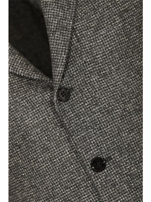 Giacca monopetto in pura lana Grigio SARTORIO NAPOLI | SG1250 S0695124000